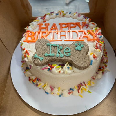 Dog Birthday Cake